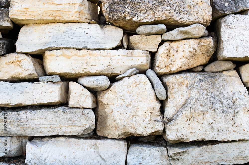 Texture of Old White Concrete Masonry Wall for Background Texture of Old White Concrete Masonry Wall for Background
