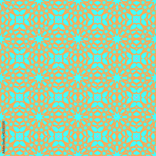 Aice Blue geometric seamless  photo