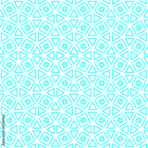 Aice Blue geometric seamless  photo