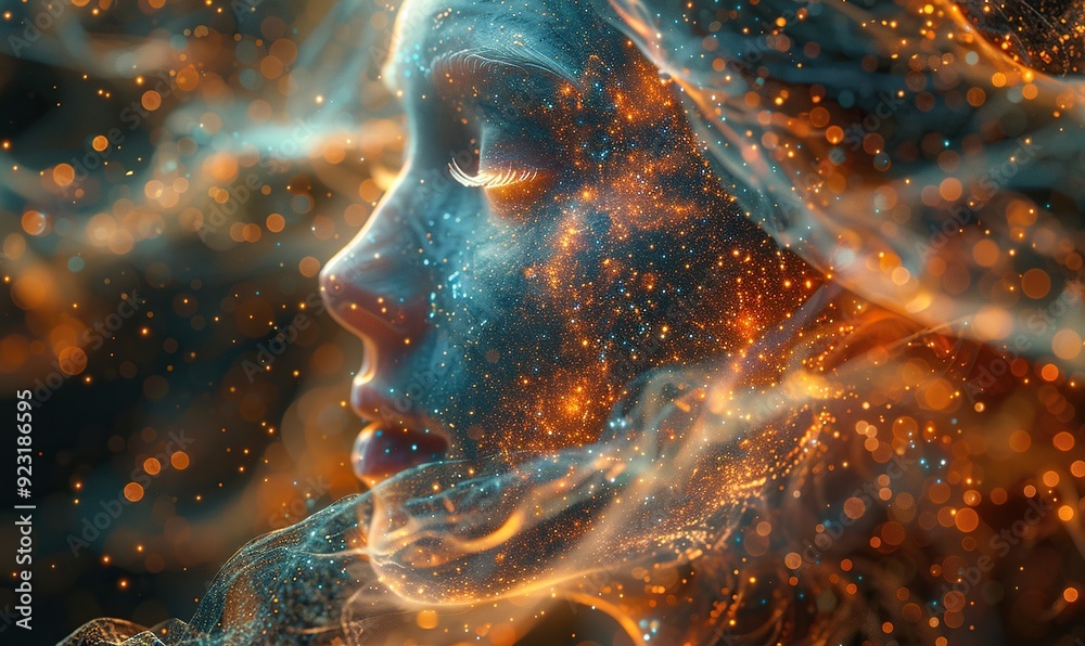 reincarnation concept rebirth of a soul in a new body generative ai ...