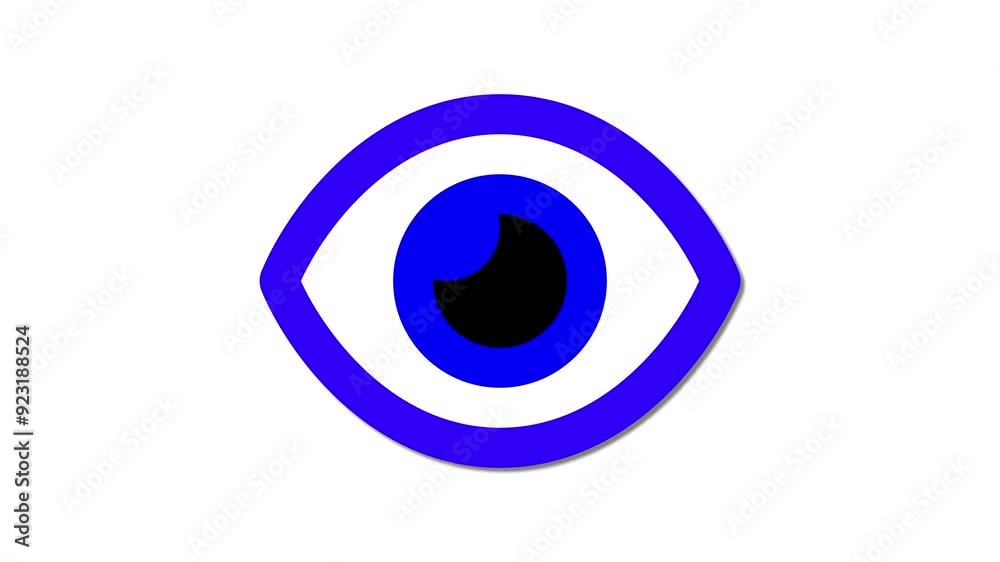 Eye icon animation. Vision sign. Eye symbol animated. Eye icon animation. Vision sign. Eye symbol animated.