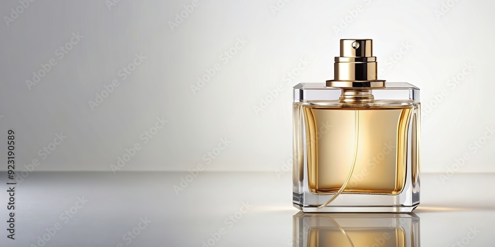 Stylish perfume bottle mockup on elegant white background, perfume, bottle, mockup, stylish, elegant, white background Stylish perfume bottle mockup on elegant white background, perfume, bottle, mockup, stylish, elegant, white background