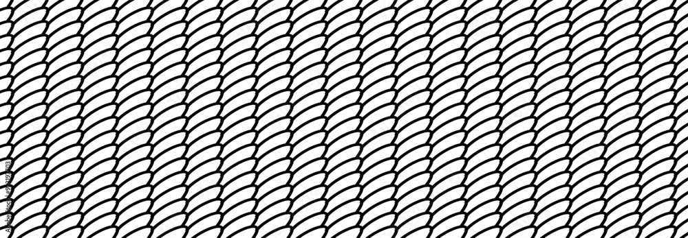 Abstract, Geometric, Lines, curve, wavy pattern, Illustration, vector, alternating overlapping, orderly arrangement background, black and white, banner, website, template, dark. Abstract, Geometric, Lines, curve, wavy pattern, Illustration, vector, alternating overlapping, orderly arrangement background, black and white, banner, website, template, dark.