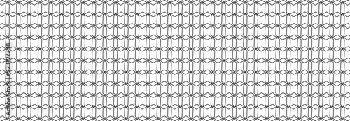 Abstract, Geometric, Lines, curve, wavy pattern, Illustration, vector, alternating overlapping, orderly arrangement background, black and white, banner, website, template, dark.