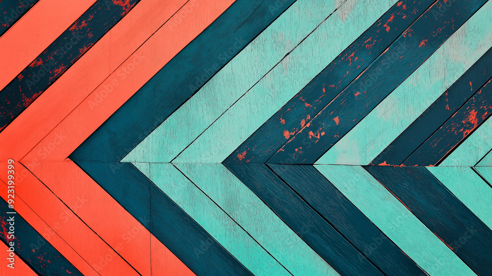 Fototapeta premium red and green strips background