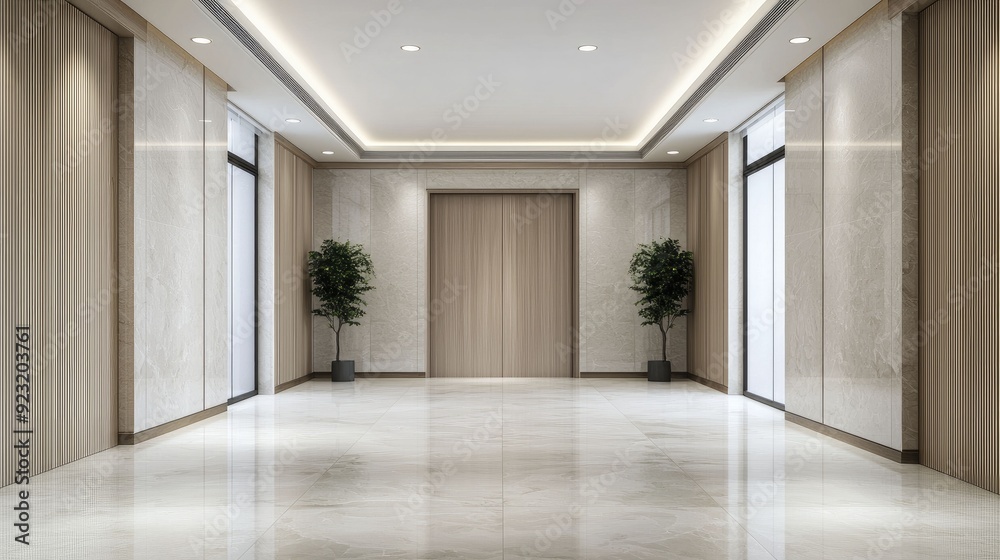 The elegant hospital lobby features sleek lines and calming decor designed to elevate the overall experience for patients and their families. The elegant hospital lobby features sleek lines and calming decor designed to elevate the overall experience for patients and their families.