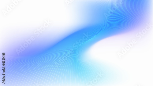 Soft abstract background featuring light blue and purple gradient waves with delicate lines, creating a serene and modern design.