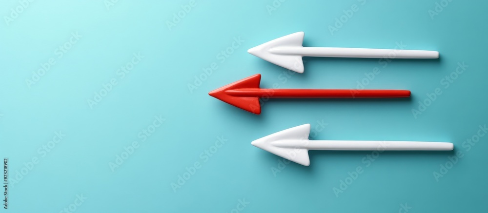 Conceptual Business Idea or Success Path in Minimalist Style with Copy Space Conceptual Business Idea or Success Path in Minimalist Style with Copy Space