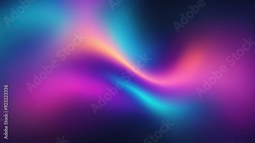 Blurred Purple, Pink, and Blue Gradient with Grainy Texture