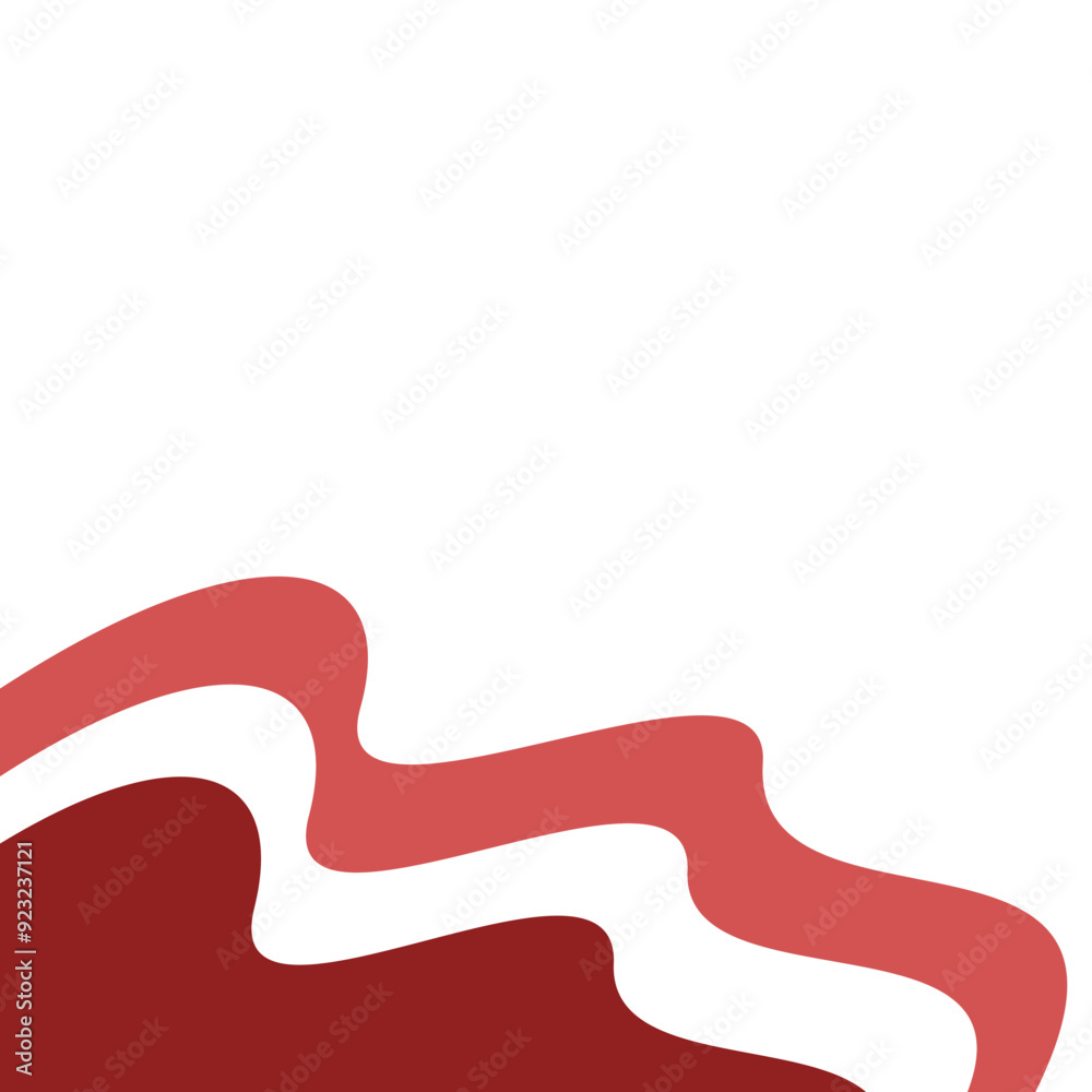 Indonesian Flag Wavy Corner Indonesian Flag Wavy Corner