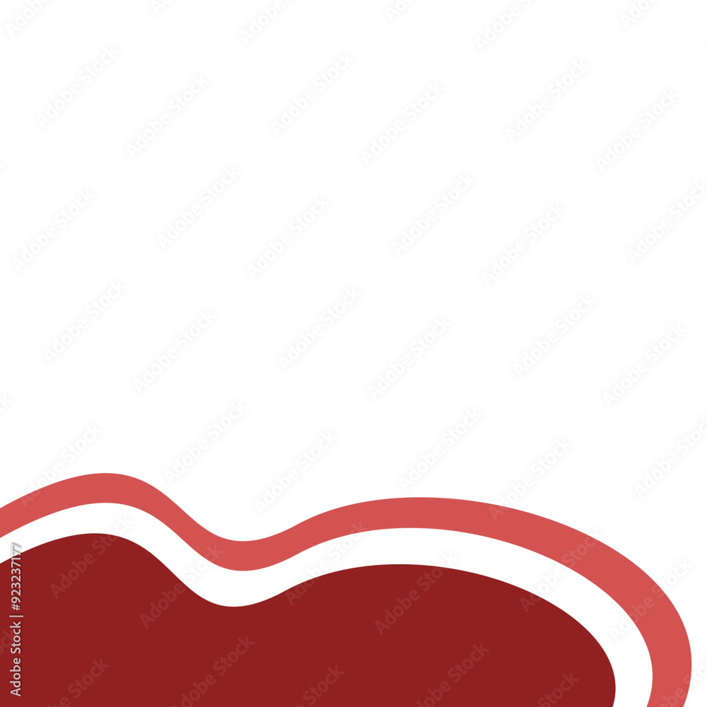 Indonesian Flag Wavy Corner Indonesian Flag Wavy Corner