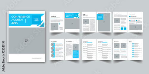 Conference Agenda | vectors template