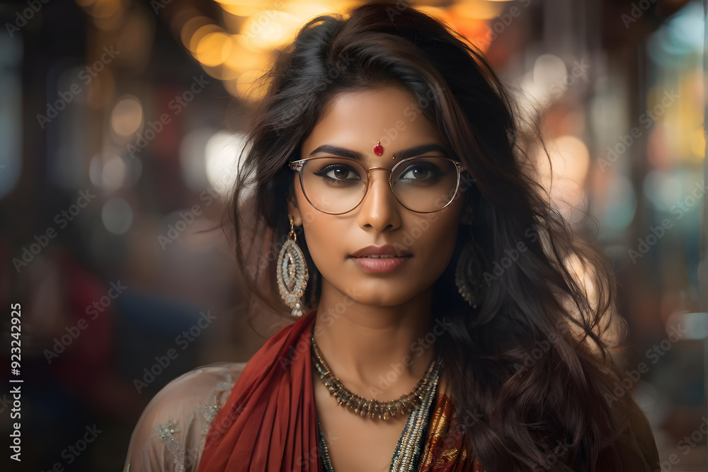 there is a woman with glasses and a red scarf there is a woman with glasses and a red scarf