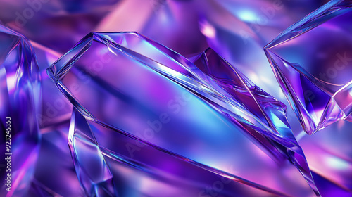 abstract background with purple gelly like waves