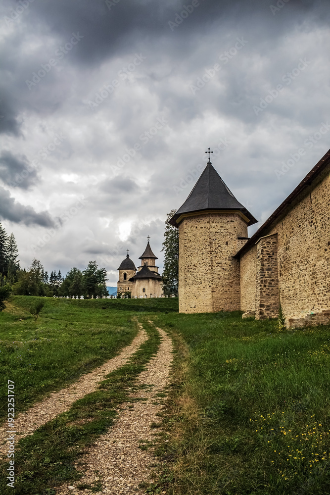 Sucevita Monastery - Europe, Romania, Suchav region, Sucevita, 2024 year Sucevita Monastery - Europe, Romania, Suchav region, Sucevita, 2024 year