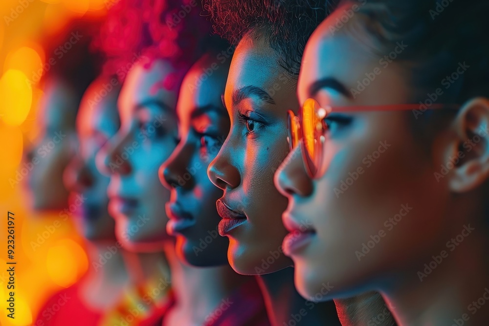 A powerful image celebrating women's empowerment and gender equality. A powerful image celebrating women's empowerment and gender equality.