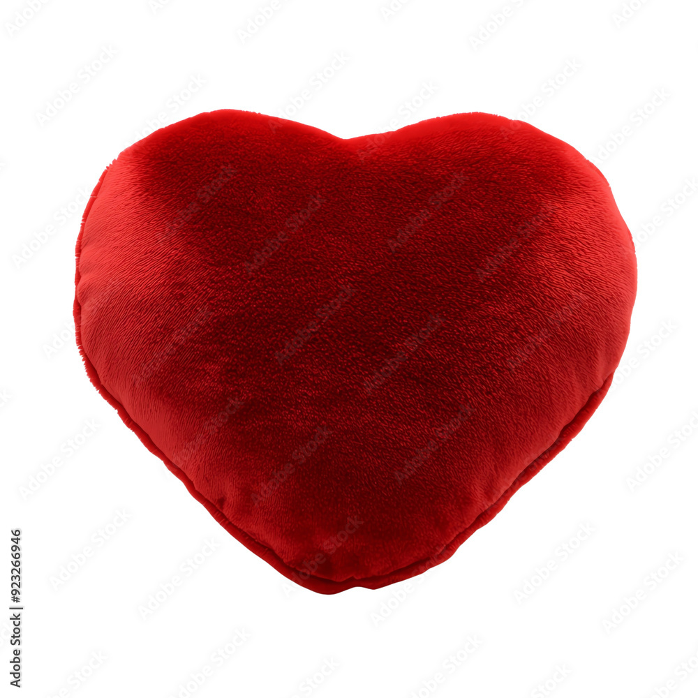 A soft red heart-shaped pillow, perfect for decorating your home, expressing love, or gifting on special occasions. A soft red heart-shaped pillow, perfect for decorating your home, expressing love, or gifting on special occasions.