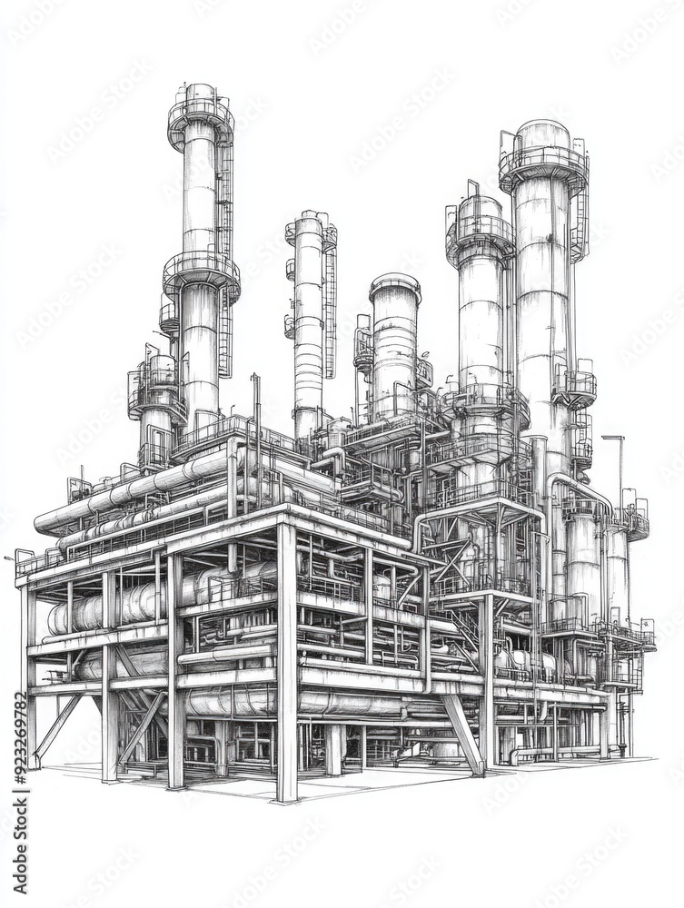 Industrial manufacturing facility Industrial manufacturing facility