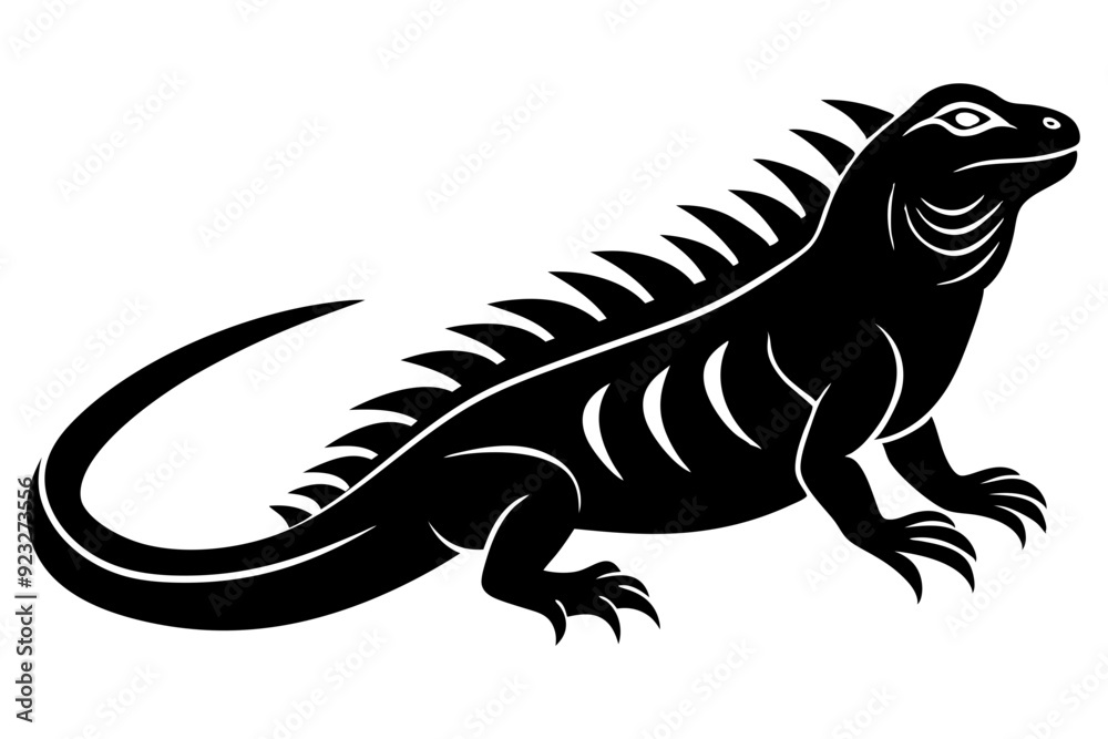 iguana on a branch iguana on a branch