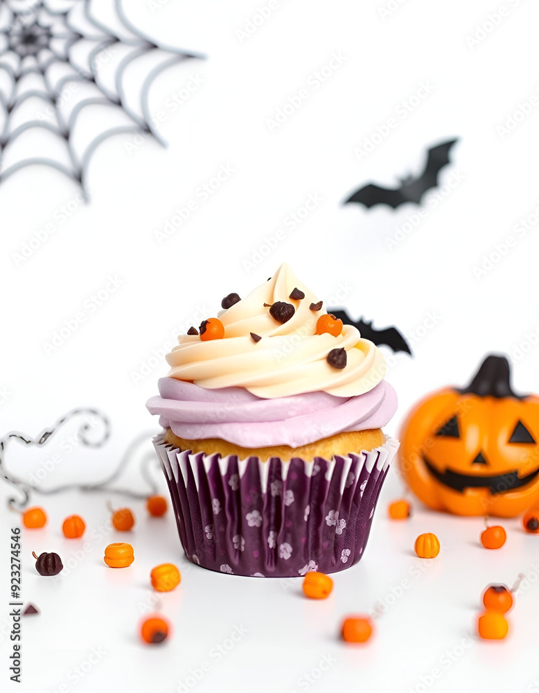 cupcake, halloween, white background cupcake, halloween, white background