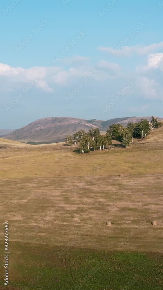 Fantastic view of rural area during summer Fantastic view of rural area during summer
