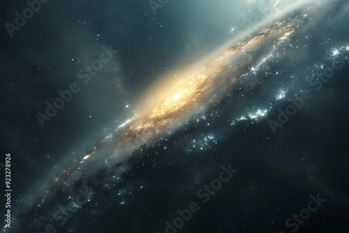 Stars of a planet and galaxy in a free space
