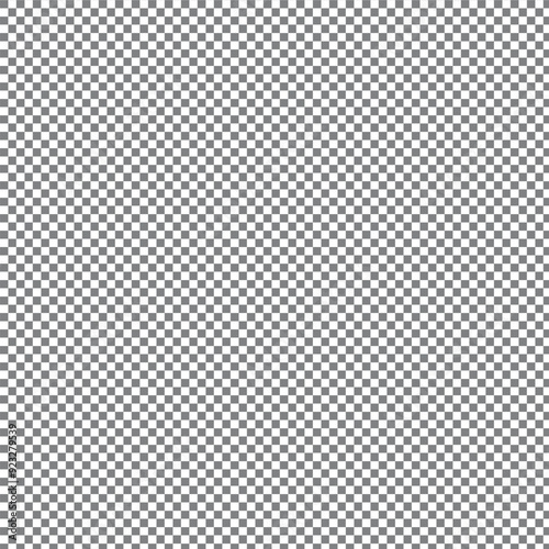 Seamless transparent pattern background, vector checkerboard simulation alpha channel png transparency texture. White and gray checkered pattern. Empty template in eps 10.