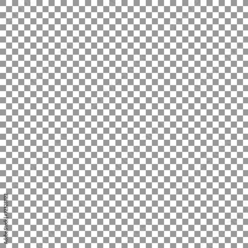 Seamless transparent pattern background, vector checkerboard simulation alpha channel png transparency texture. White and gray checkered pattern. Empty template in eps 10.