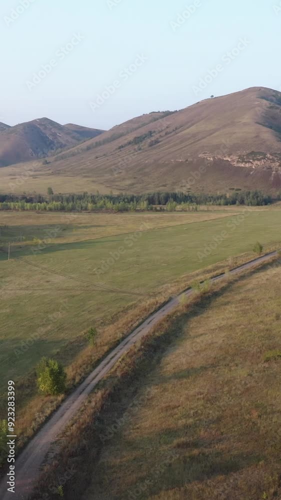 Fantastic view of rural area during summer Fantastic view of rural area during summer