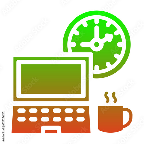 Flexible time Icon