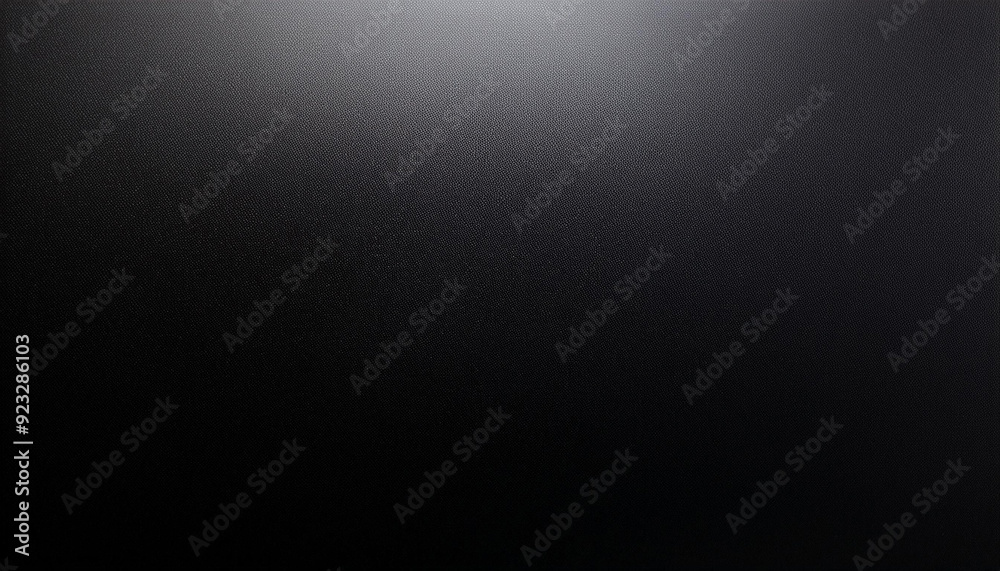 Textured Matte Black Surface Close-Up. Detailed View of Smooth Grainy Finish with Subtle Light Reflection, Product Displays Elegant Minimalist Designs. Grunge Cinematic Grainy Poster Banner Background