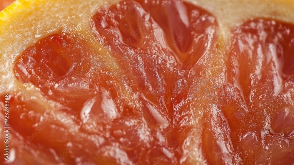 Close-up of a Grapefruit Close-up of a Grapefruit