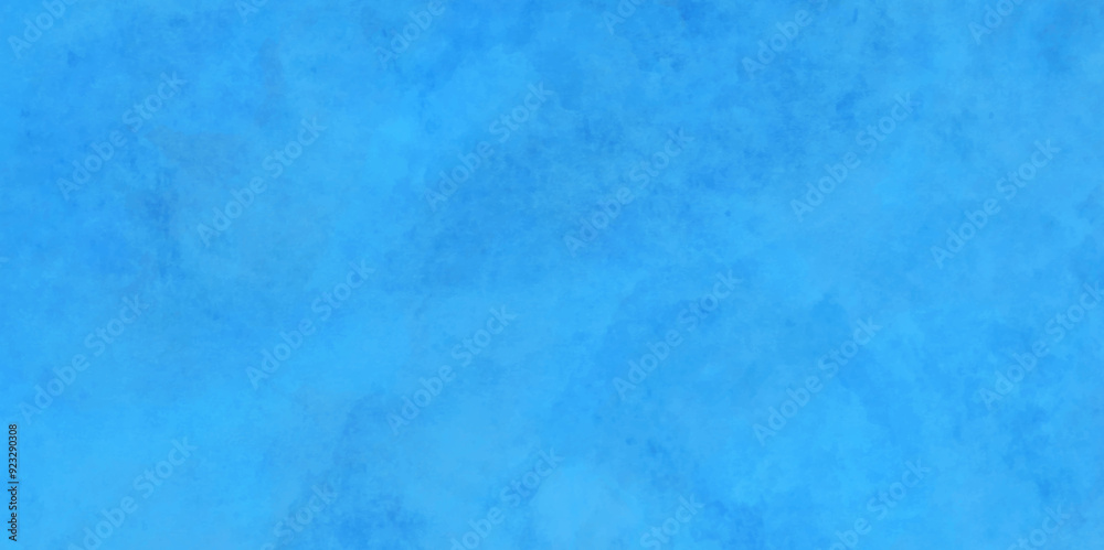 Obraz premium Background with space and blue texture background. old paint backdrop grunge wall. Watercolor bright and rough blank sky.