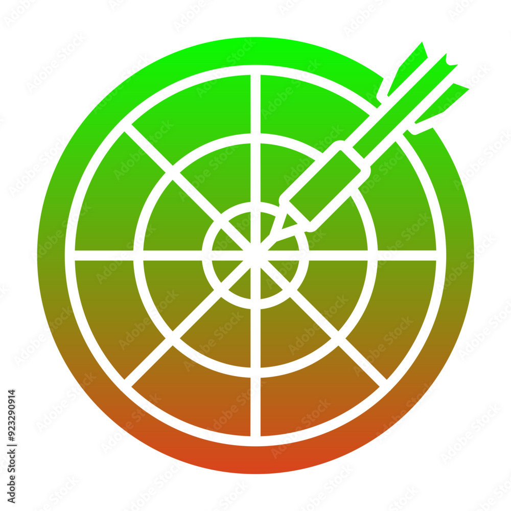 Dart board Icon Dart board Icon