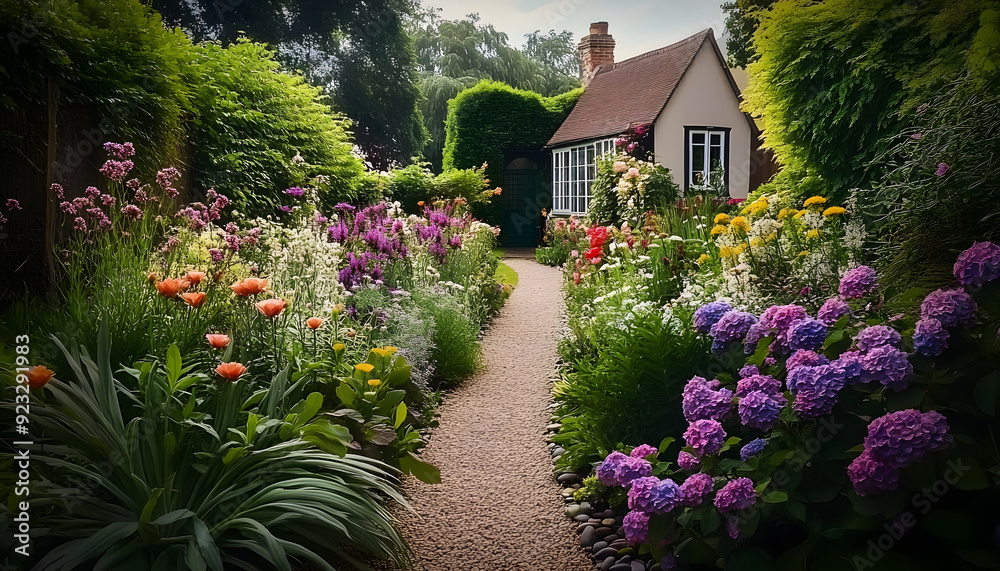 Discover the vibrant colors and textures of English cottage gardens ...