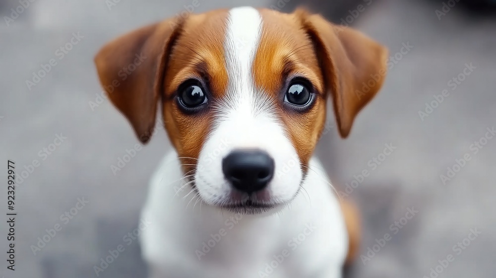 Young Puppy Learning to Sit and Stay Young Puppy Learning to Sit and Stay