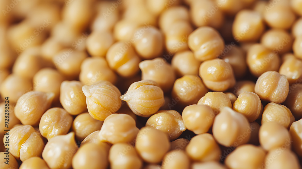Dried chickpea beans close up background Dried chickpea beans close up background
