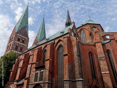 Die Marienkirche in Lübeck