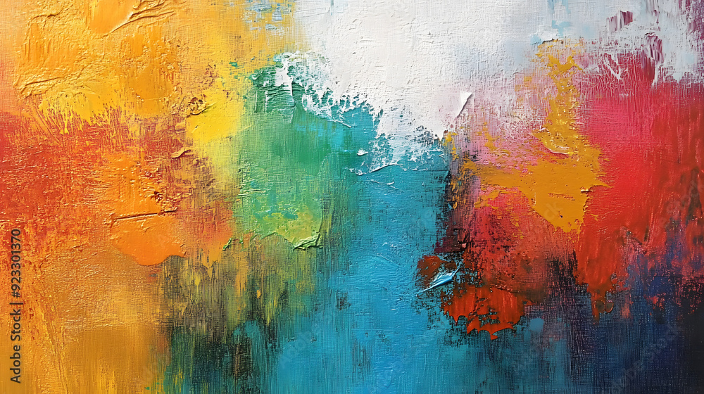 Obraz premium multi acrylic texture