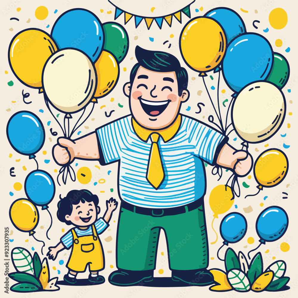 happy father's day. happy father's day.