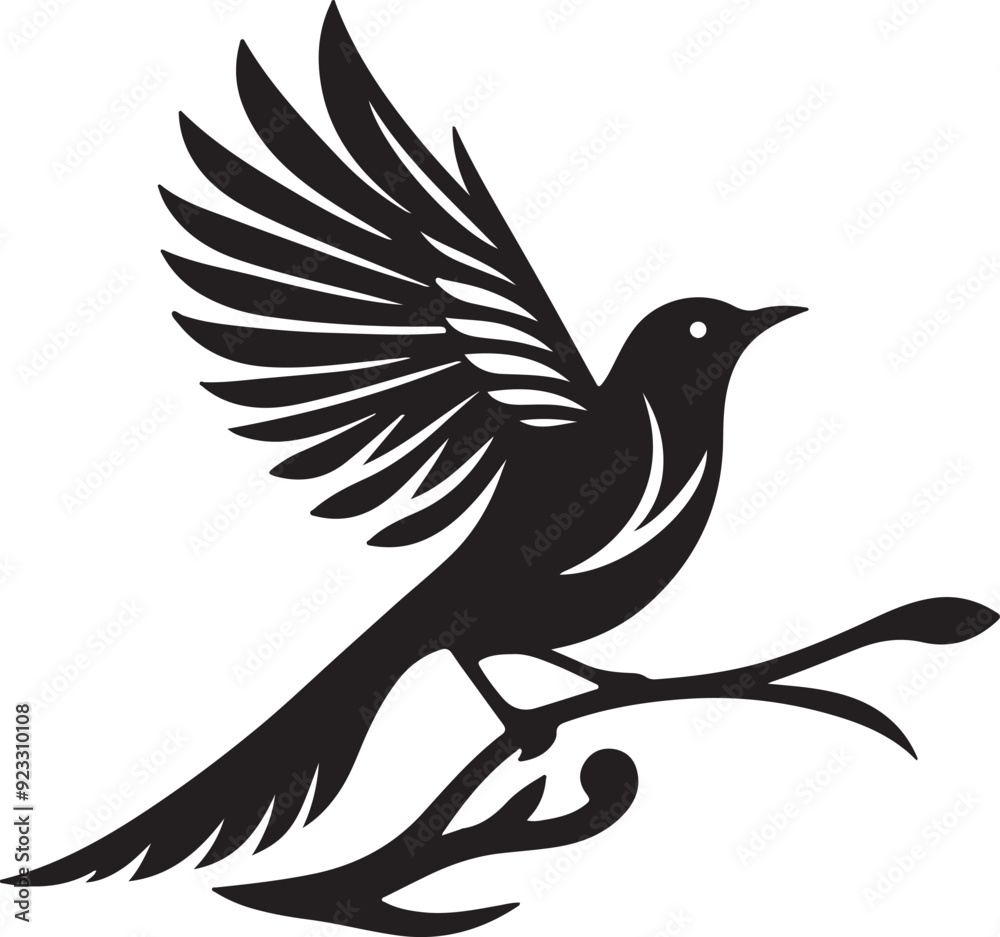 Obraz premium cute bird vector illustration design 