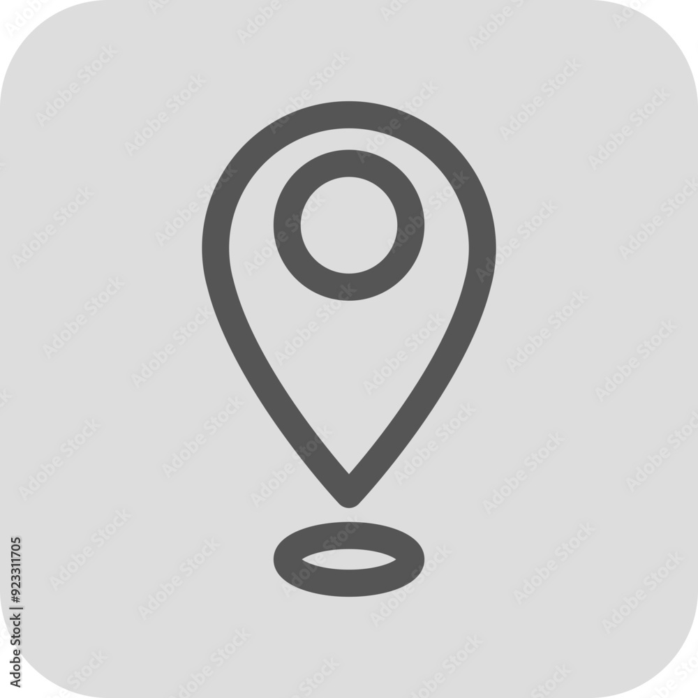 Location Isolated Icon Location Isolated Icon