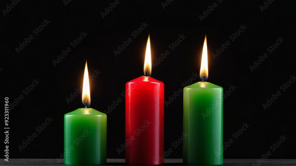 three burning candles three burning candles