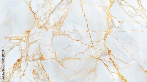 Marble texture, gold veins, flat design illustration