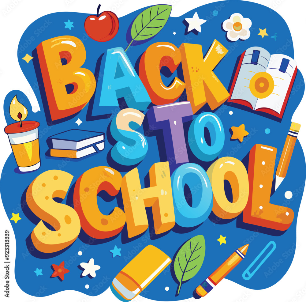 Back to School Vector design Back to School Vector design