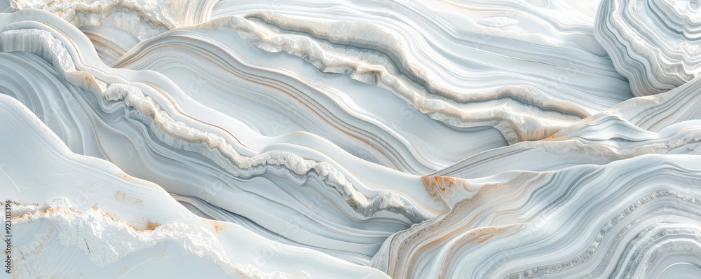 Obraz premium Marble texture, intricate patterns, flat design illustration