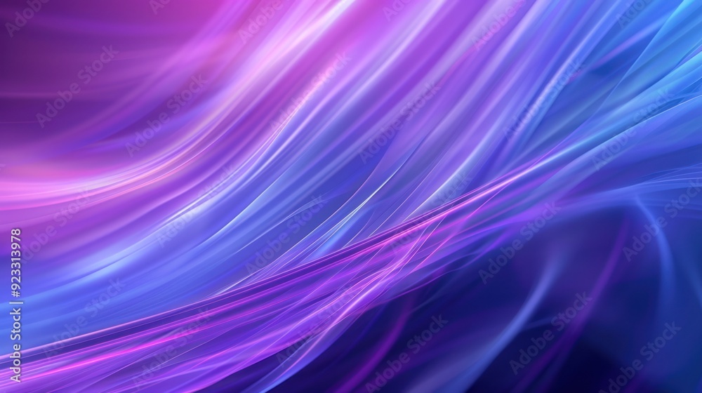 Abstract Swirling Purple and Blue Abstract Swirling Purple and Blue