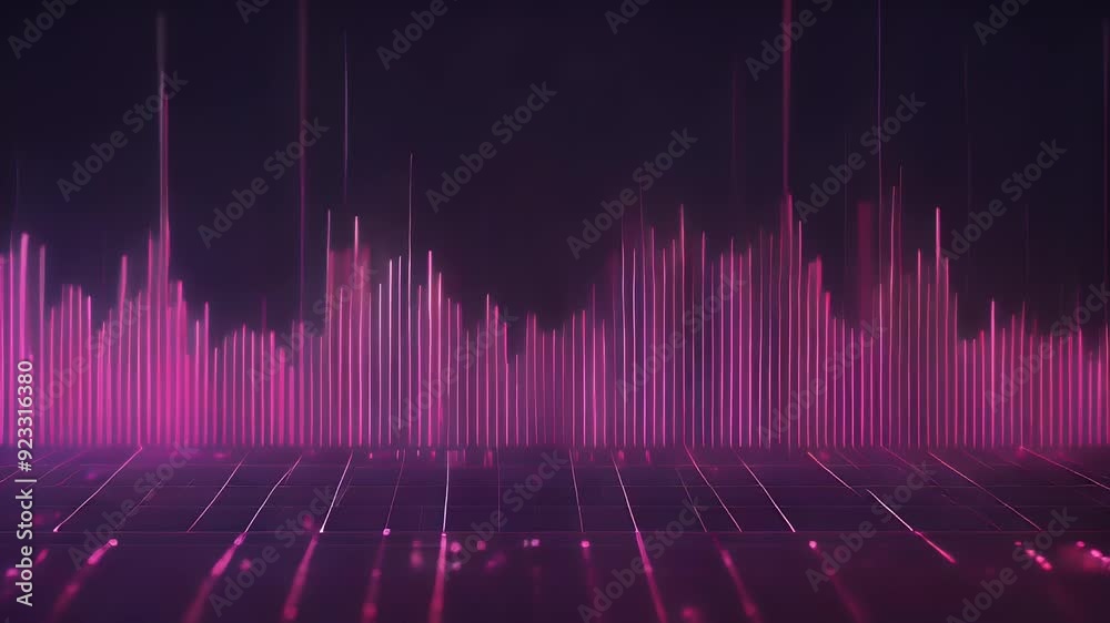 Sound Wave Pattern Abstract Technology Noise Sound Wave Pattern Abstract Technology Noise