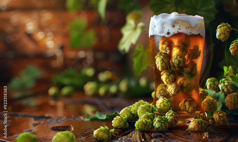 Fototapeta premium alcohol, beer, fruits and other alcoholic beverages.