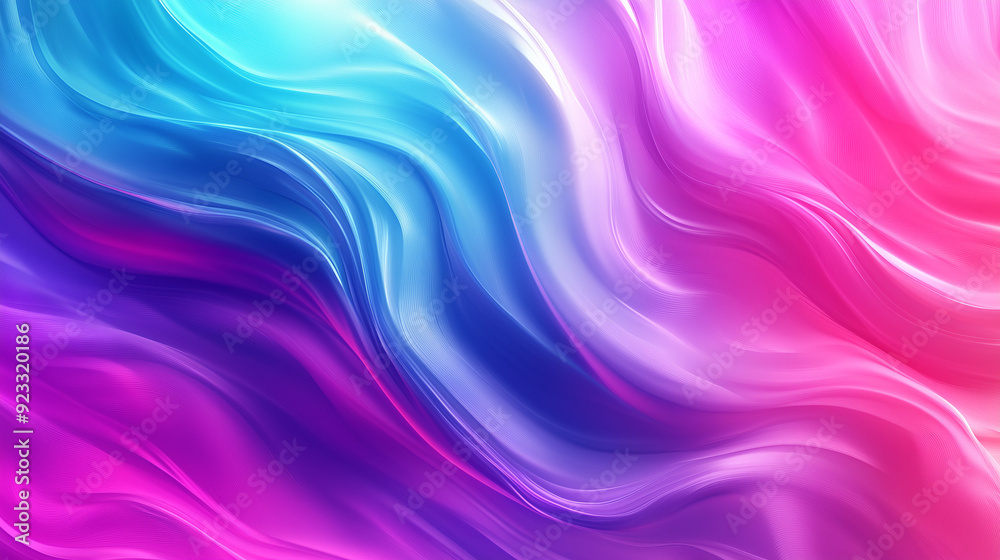 Abstract Colorful Waves Of Pink And Blue Flowing Together To Create A Dynamic And Vibrant Background With Smooth Transitions And Soft Textures Ideal For Creative Design Abstract Colorful Waves Of Pink And Blue Flowing Together To Create A Dynamic And Vibrant Background With Smooth Transitions And Soft Textures Ideal For Creative Design